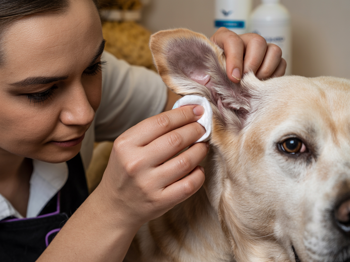 Ohrenpflege beim Hund – sanft und professionell