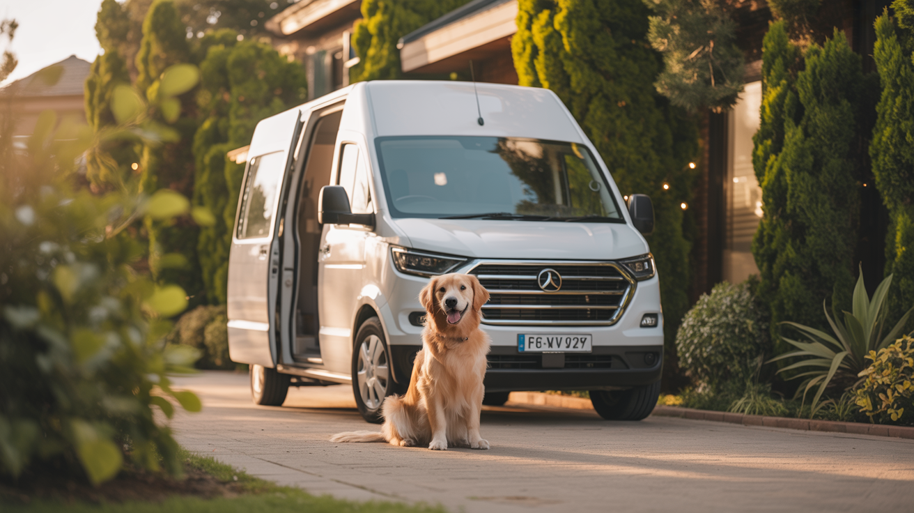 Voll ausgestatteter mobiler Hundesalon Rosenberger