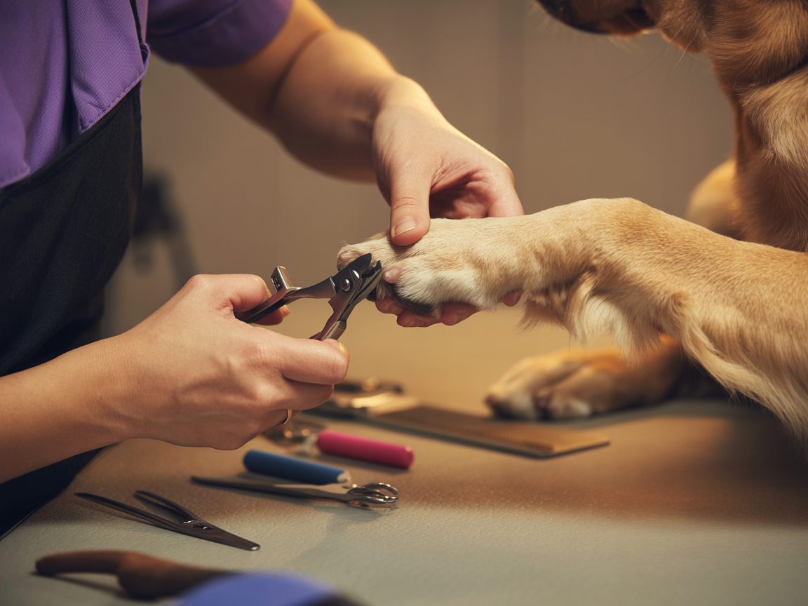 Professionelle Krallenpflege beim Hundesalon Rosenberger